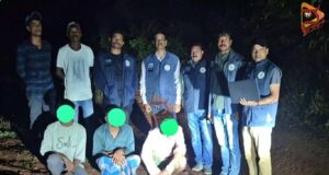 ಜಿಂಕೆ ಬೇಟೆಯಾಡಿದ ಮೂವರ ಆರೋಪಿಗಳು ಪೊಲೀಸರ ವಶಕ್ಕೆ : ಚಿಕ್ಕಮಗಳೂರು