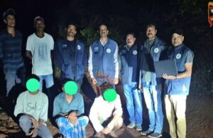 ಜಿಂಕೆ ಬೇಟೆಯಾಡಿದ ಮೂವರ ಆರೋಪಿಗಳು ಪೊಲೀಸರ ವಶಕ್ಕೆ : ಚಿಕ್ಕಮಗಳೂರು