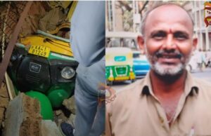 ಧಾರಾಕಾರ ಮಳೆ: ಕಾಂಪೌಂಡ್ ಕುಸಿದು ಆಟೋ ಚಾಲಕ ಸಾವು : ಬೆಂಗಳೂರು