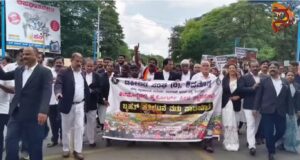 ವಕೀಲರ ಸಂಘದ ಆಗ್ರಹ : ಶಿವಮೊಗ್ಗದಲ್ಲೇ ಹೈಕೋರ್ಟ್ ಸಂಚಾರಿ ಪೀಠ ಸ್ಥಾಪಿಸಿ