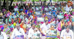 ಕರ್ನಾಟಕ ಪೌರ ಕಾರ್ಮಿಕರ ಸಂಘಟನೆಗಳಿಂದ ನಿಮ್ಹಾನ್ಸ್ ಮಾದರಿ ಆಸ್ಪತ್ರೆ ಆರಂಭಿಸಲು ಒತ್ತಾಯ : ಮೈಸೂರು