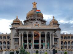 ಉಗ್ರರ ದಾಳಿ ಹೆಲಿಕಾಫ್ಟರ್ ಮೂಲಕ ಎನ್ಎಸ್ಜಿ ಸೇನೆಯಿಂದ ಅಣಕು ಪ್ರದರ್ಶನ : ವಿಧಾನಸೌಧ