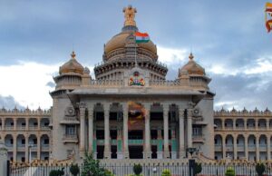 ಉಗ್ರರ ದಾಳಿ ಹೆಲಿಕಾಫ್ಟರ್ ಮೂಲಕ ಎನ್ಎಸ್ಜಿ ಸೇನೆಯಿಂದ ಅಣಕು ಪ್ರದರ್ಶನ : ವಿಧಾನಸೌಧ