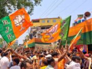 ಬಂಗಾಳದಲ್ಲಿ ಬಿಜೆಪಿ ಕಾರ್ಯಕರ್ತರ ಸಂಭ್ರಮ : ಮೊಟ್ಟ ಮೊದಲ ಬಾರಿಗೆ ಅರಳಿದ ಕಮಲ