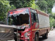 ಜೀಪು- ಟೆಂಪೋ ಮಧ್ಯೆ ಭೀಕರ ಅಪಘಾತ ̧ ಇಬ್ಬರು ಸಾವು, ಎಂಟು ಮಂದಿಗೆ ಗಾಯ : ಕೊಲ್ಲೂರು