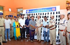 ಮೈಸೂರು : ₹35 ಲಕ್ಷ ಮೌಲ್ಯದ 173 ಮೊಬೈಲ್ಗಳ ಪತ್ತೆ , ಸೈಬರ್ ವಂಚನೆ ಪ್ರಕರಣದಲ್ಲಿ 3 ಆರೋಪಿಗಳ ಬಂಧನ
