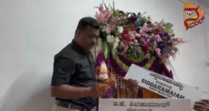 ವಿಧಾನಸೌಧದಲ್ಲಿ ತೆಗೆದ ‘ಮುಖ್ಯಮಂತ್ರಿ ಸಿದ್ದರಾಮಯ್ಯ’ ಬೋರ್ಡ್ ಹಾಗೂ ನೂತನ ಹಾಕಿದ ಮುಖ್ಯಮಂತ್ರಿ ಡಿಕೆ ಶಿವಕುಮಾರ್ ನಾಮಫಲಕ