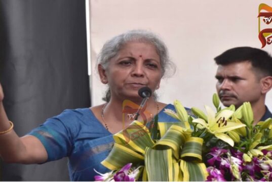 ಕಡಲೆ ಕಾಯಿ ಸಂಸ್ಕರಣಾ ಘಟಕ ಉದ್ಘಾಟಿಸಿದ ಸಚಿವೆ ನಿರ್ಮಲಾ ಸೀತಾರಾಮನ್