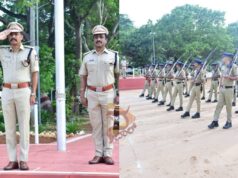 ಜಿಲ್ಲಾ ಸಶಸ್ತ್ರ ಮೀಸಲು ಪಡೆಯ ವಾರದ ಕವಾಯತು: ಎಸ್ಪಿ ಮಲ್ಲಿಕಾರ್ಜುನ ಬಾಲದಂಡಿ ಪರಿವೀಕ್ಷಣೆ