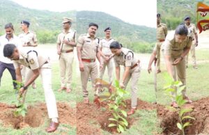 ವಿಶ್ವ ಪರಿಸರ ದಿನಾಚರಣೆ ಅಂಗವಾಗಿ ಪೊಲೀಸ್ ಇಲಾಖೆಯಲ್ಲಿ ವನಮಹೋತ್ಸವ