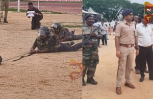 ಸುರಕ್ಷತಾ ಕ್ರಮಗಳ ಬಗ್ಗೆ ಮಾಕ್ ಡ್ರಿಲ್ : ಶಿವಮೊಗ್ಗ
