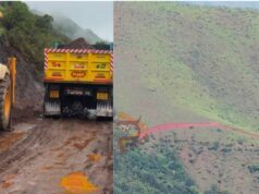 ಮುಳ್ಳಯ್ಯನಗಿರಿ : ಅಕ್ರಮ ರಸ್ತೆ ನಿರ್ಮಾಣ ̧ ಗುಡ್ಡದ ಮಣ್ಣು ಅಕ್ರಮ ಸಾಗಾಣೆಗೆ