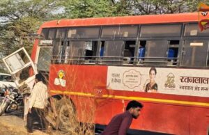 ಮಹಾರಾಷ್ಟ್ರ : ಭೀಕರ ರಸ್ತೆ ಅಪಘಾತ ̧ ಆರು ಮಂದಿ ಸಾವು