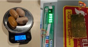 ಬೆಂಗಳೂರು : ಏರ್ಪೋರ್ಟ್ನಲ್ಲಿ 1.37 ಕೋಟಿ ಮೌಲ್ಯದ ಚಿನ್ನ ವಶಕ್ಕೆ
