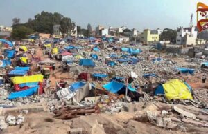 ಬೆಂಗಳೂರು : ಸರ್ಕಾರ ಮನೆ ಕೊಟ್ಟರೂ ಸ್ಥಳ ಬಿಡದ ಕೋಗಿಲು ಬಡಾವಣೆ ನಿವಾಸಿಗಳು