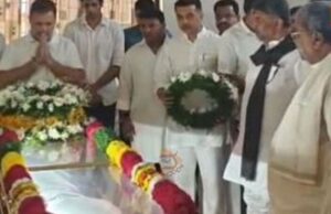 ಸೂರಜ್ ಹೆಗ್ಡೆಗೆ ಅಂತಿಮ ನಮನ: ರಾಹುಲ್ ಗಾಂಧಿ, ಡಿ.ಕೆ. ಶಿವಕುಮಾರ್, ಸಿದ್ದರಾಮಯ್ಯ ಸೇರಿ ಕಾಂಗ್ರೆಸ್ ನಾಯಕರಿಂದ ಶ್ರದ್ಧಾಂಜಲಿ